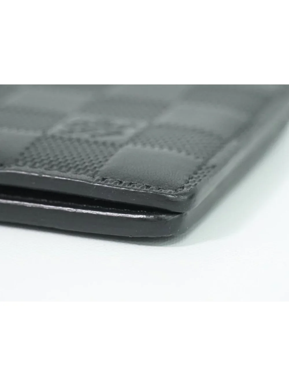 Louis Vuitton LV Portefeuille Multiple Damier Infini Folded Wallet Onyx